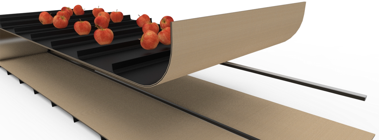 adhesive-included V-guide
