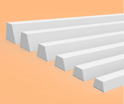 easily weldable on PVC based belts